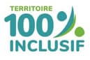 Logo Territoire 100% inclusif